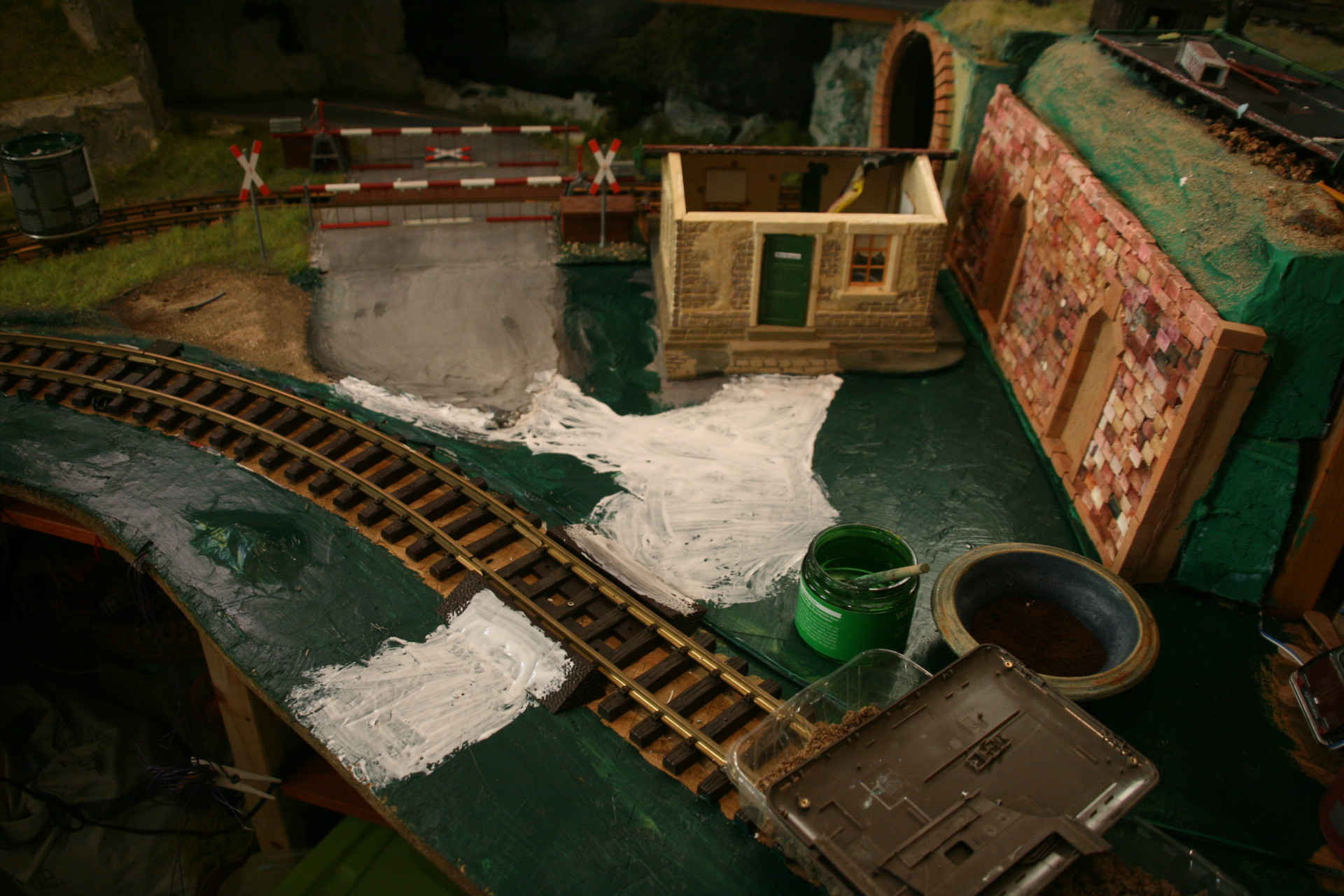 Landschaft Modellbahn